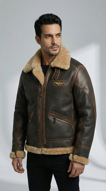 Giorgio | Chaqueta Aviador Cálida