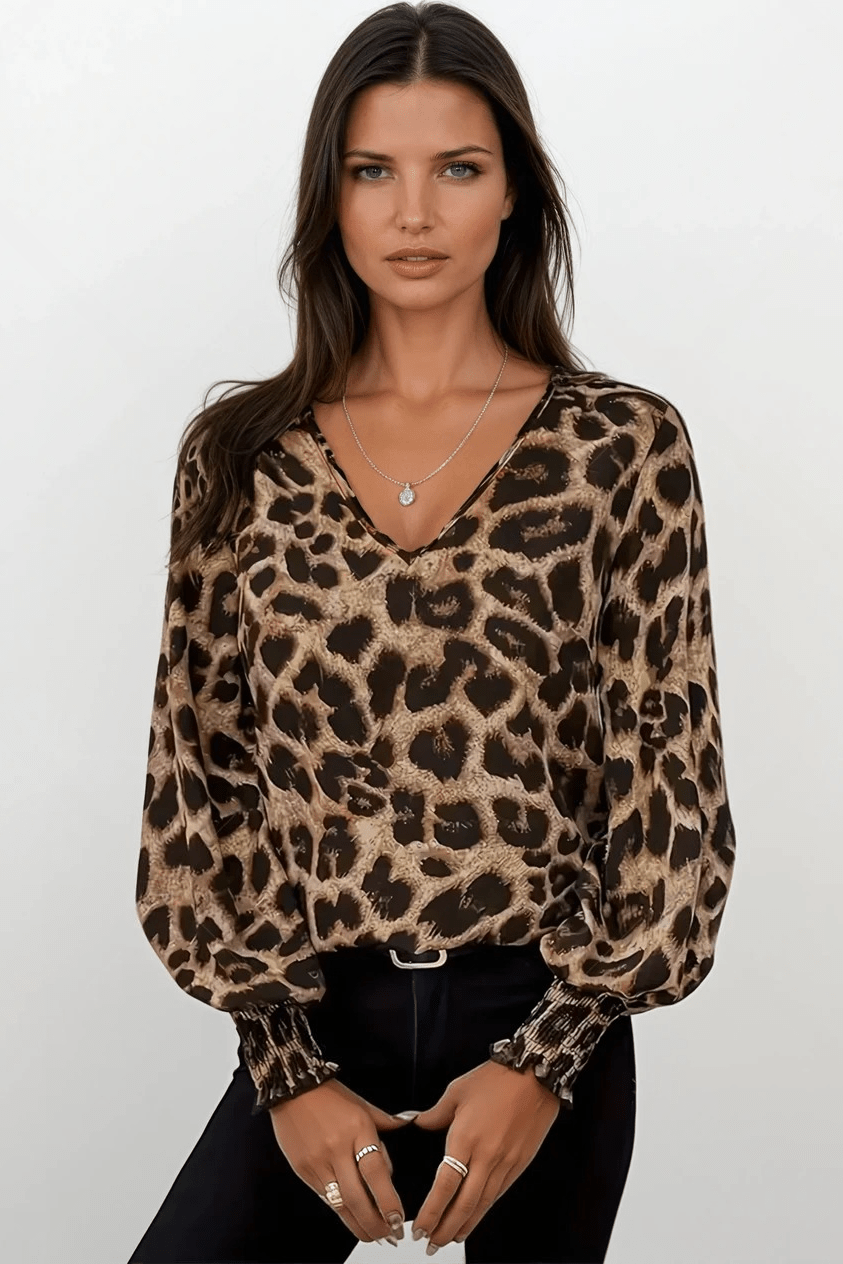 Gry Leopard Skjorte