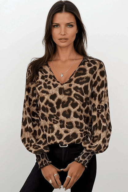 Gry Leopard Skjorte