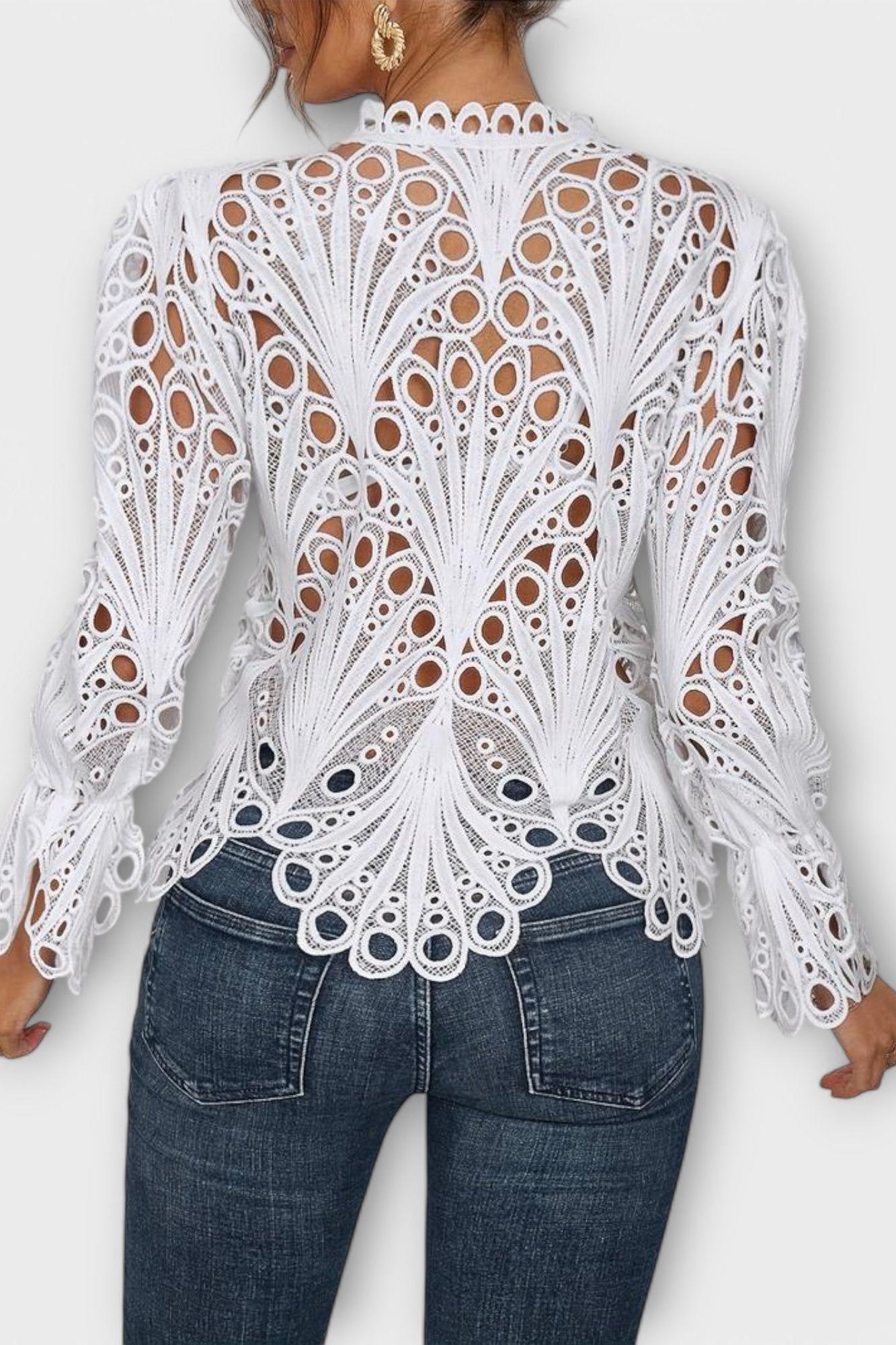 Josefine Asymmetrisk bluse 3