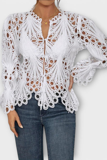 Josefine Asymmetrisk bluse 5