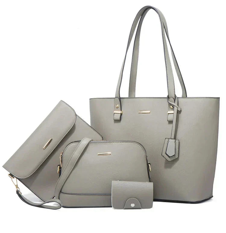 hand and shoulder bags for women leather 3 piece set hand and shoulder bags for women leather 3 piece set blue wolf store 579613