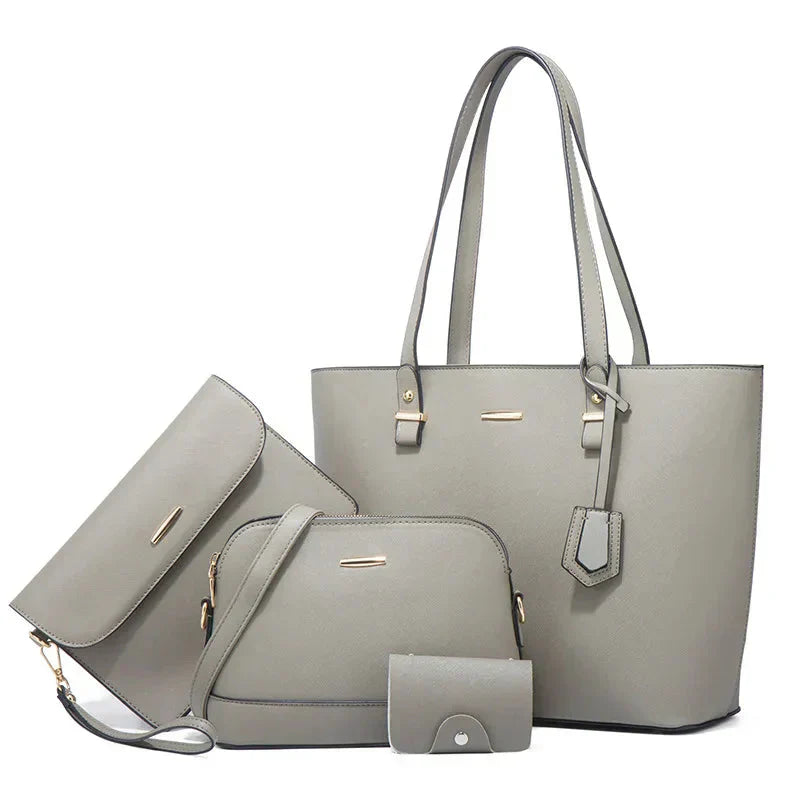 hand and shoulder bags for women leather 3 piece set hand and shoulder bags for women leather 3 piece set blue wolf store grey 638489